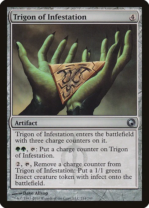 Trigon of Infestation · Scars of Mirrodin 214/249