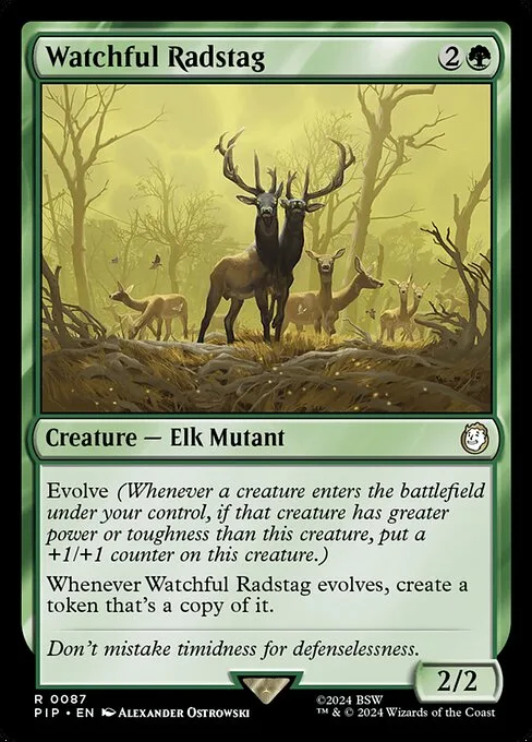 Watchful Radstag · Fallout 87/1068