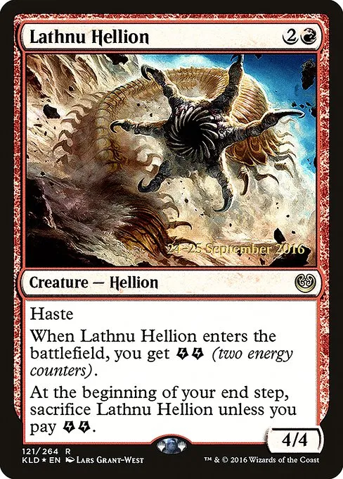 Lathnu Hellion · Kaladesh Promos 121s/83