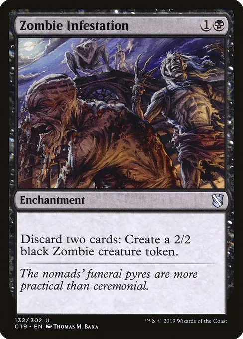 Zombie Infestation · Commander 2019 132/302