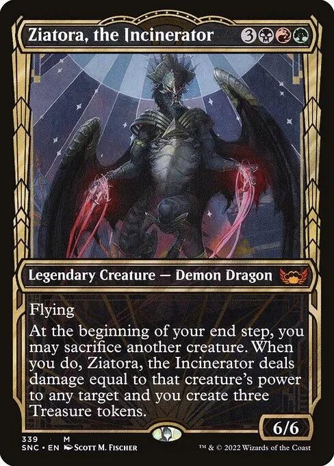 Ziatora, the Incinerator · Streets of New Capenna 339/513