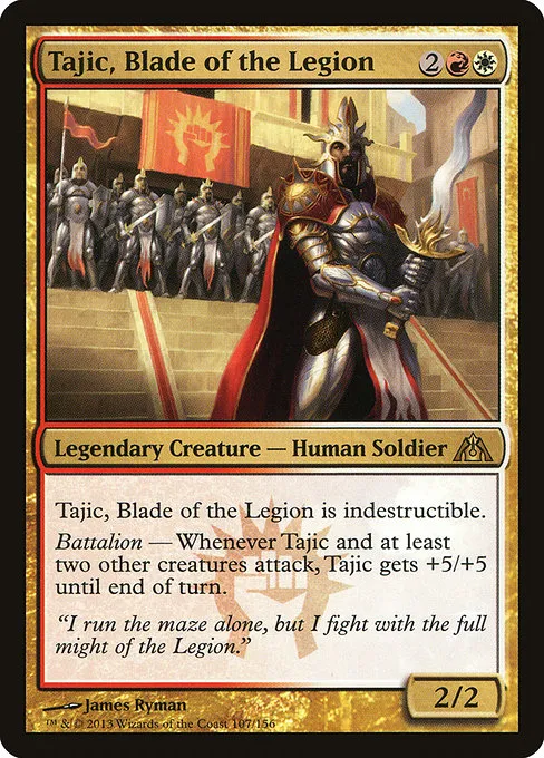 Tajic, Blade of the Legion · Dragon's Maze 107/156