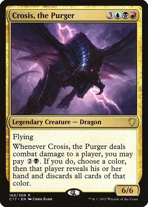 Crosis, the Purger · Commander 2017 168/309