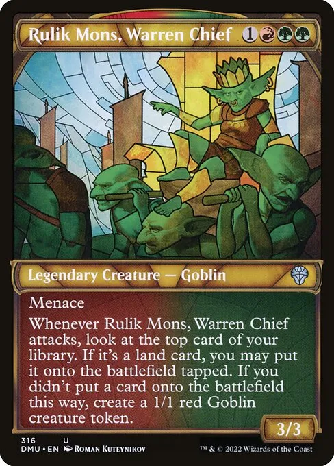 Rulik Mons, Warren Chief · Dominaria United 316/453