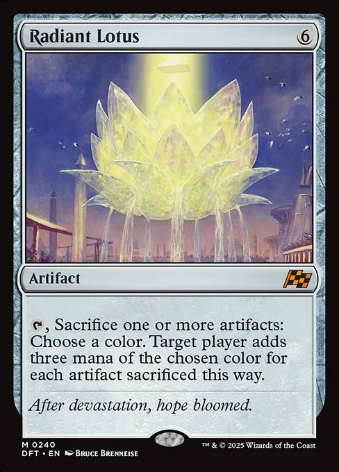Radiant Lotus · Aetherdrift 240/553