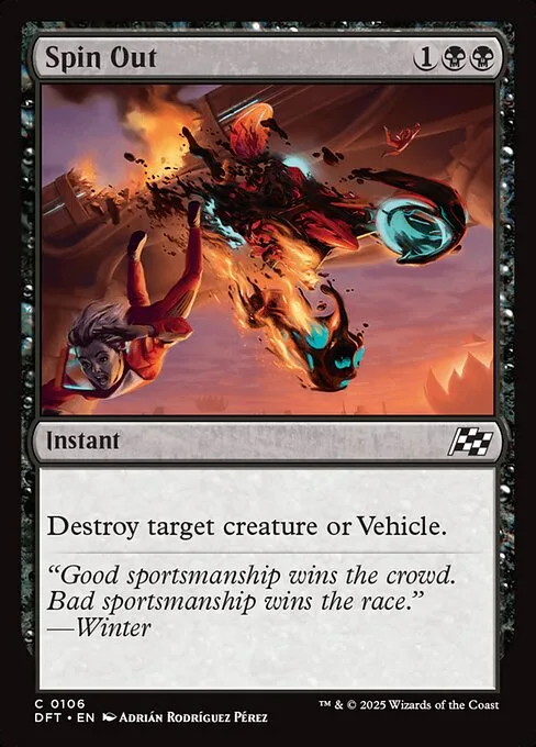 Spin Out · Aetherdrift 106/553