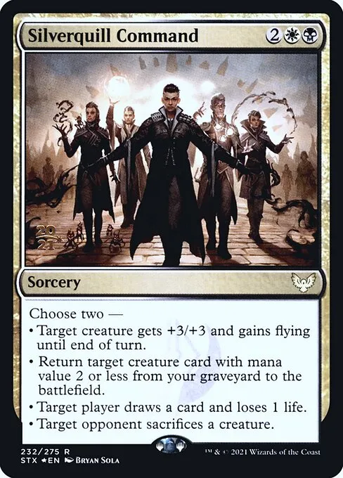 Silverquill Command · Strixhaven: School of Mages Promos 232s/164