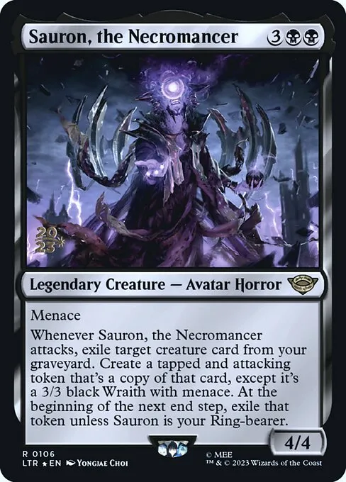 Sauron, the Necromancer · Tales of Middle-earth Promos 106s/86