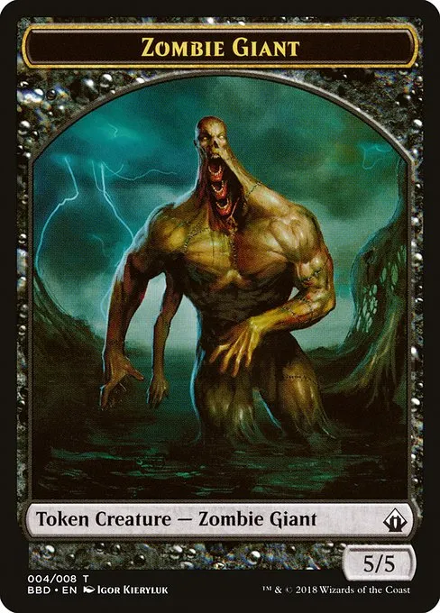 Zombie Giant · Battlebond Tokens 4/8