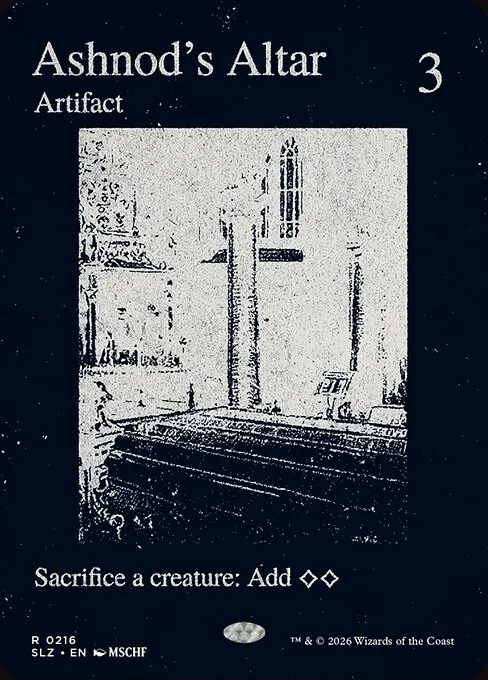 Ashnod's Altar · The Zeta Set 216/21
