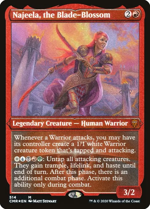 Najeela, the Blade-Blossom · Commander Legends 514/718