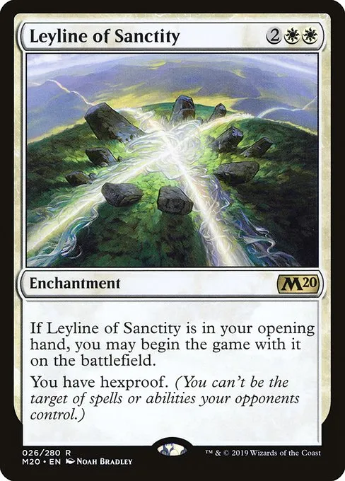 Leyline of Sanctity · Core Set 2020 26/346