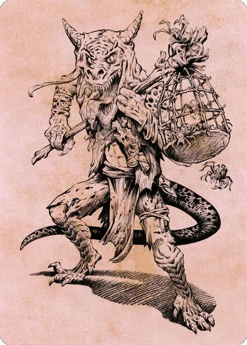 Taunting Kobold // Taunting Kobold · Battle for Baldur's Gate Art Series 57/81