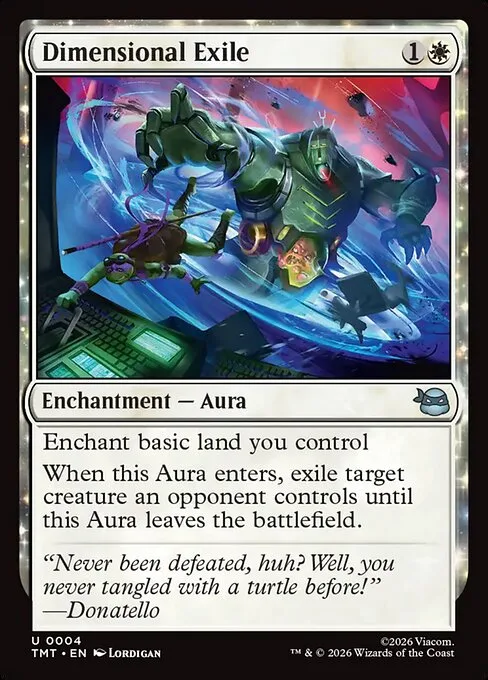 Dimensional Exile · Teenage Mutant Ninja Turtles 4/320
