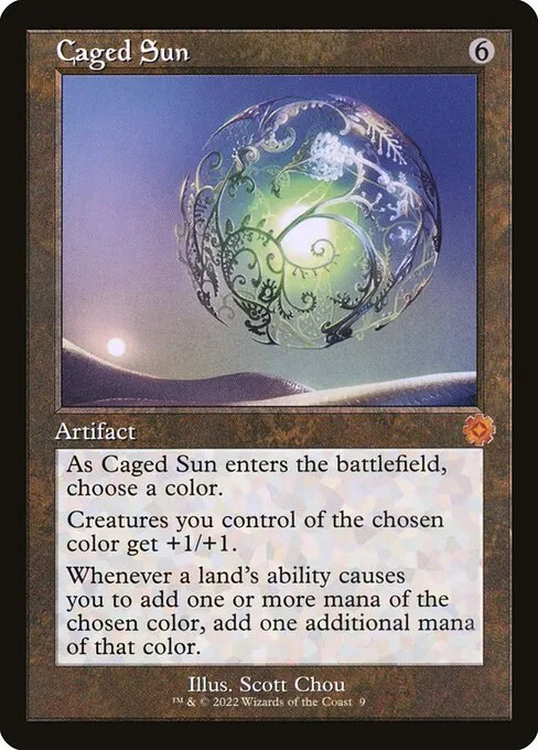 Caged Sun · The Brothers' War Retro Artifacts 9/189