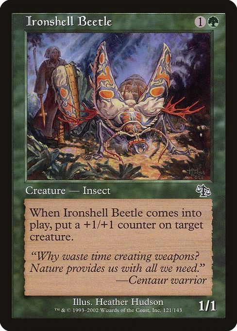 Ironshell Beetle · Judgment 121/143