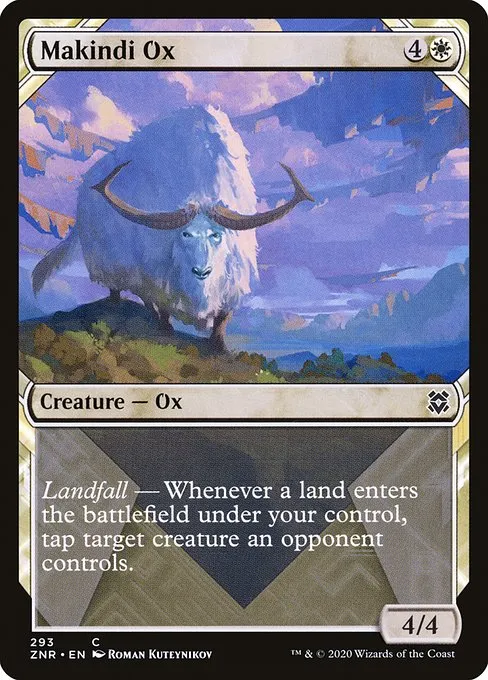 Makindi Ox · Zendikar Rising 293/407