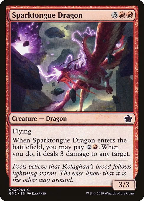 Sparktongue Dragon · Game Night 2019 43/64