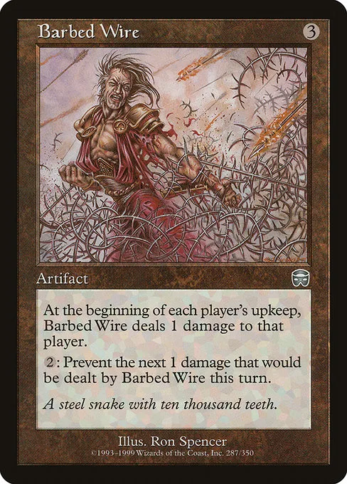 Barbed Wire · Mercadian Masques 287/350