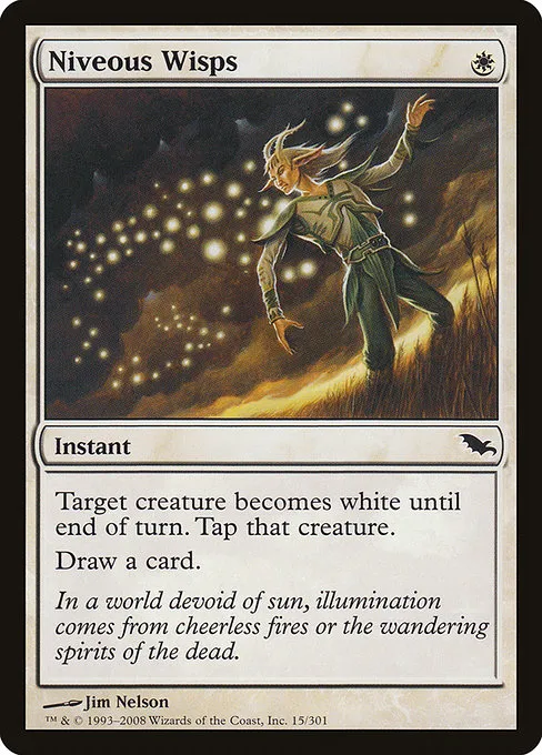 Niveous Wisps · Shadowmoor 15/302