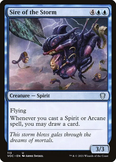 Sire of the Storm · Crimson Vow Commander 113/188