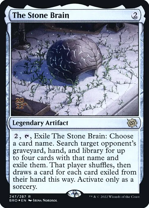 The Stone Brain · The Brothers' War Promos 247s/171