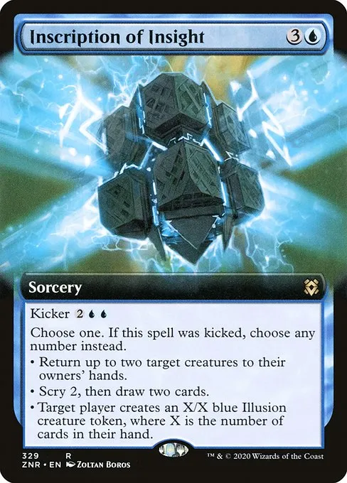 Inscription of Insight · Zendikar Rising 329/407