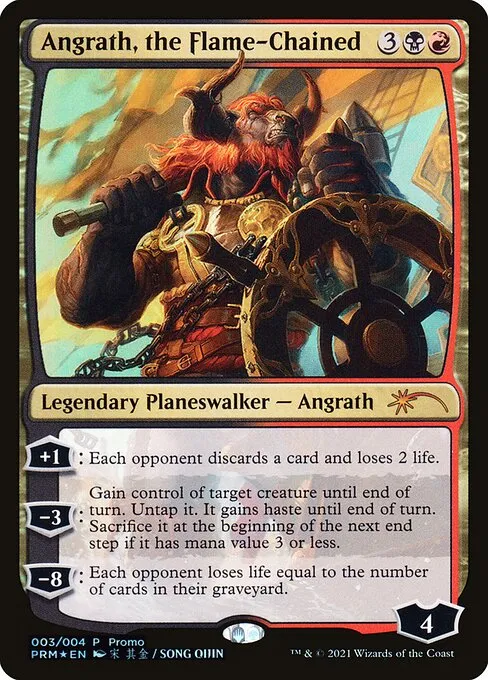 Angrath, the Flame-Chained · Year of the Ox 2021 3/6