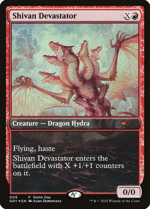 Shivan Devastator · Game Day Promos 6/9