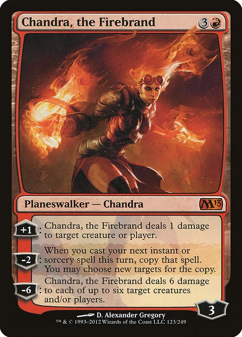 Chandra, the Firebrand · Magic 2013 123/249
