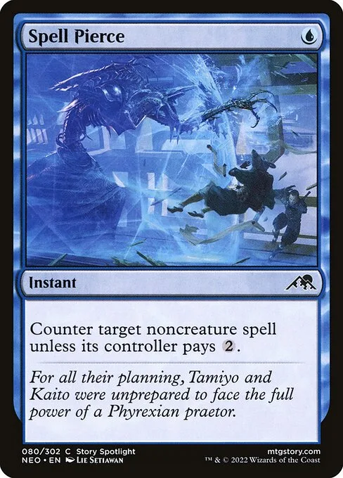 Spell Pierce · Kamigawa: Neon Dynasty 80/531