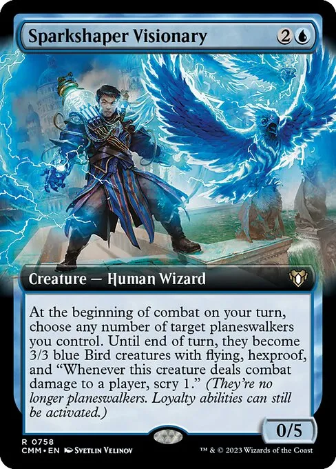 Sparkshaper Visionary · Commander Masters 758/1067