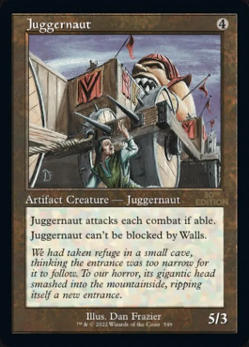 Juggernaut · 30th Anniversary Edition 549/594