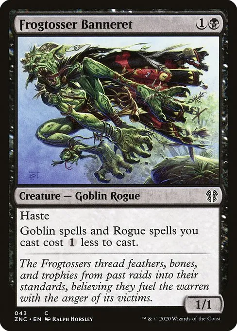 Frogtosser Banneret · Zendikar Rising Commander 43/142