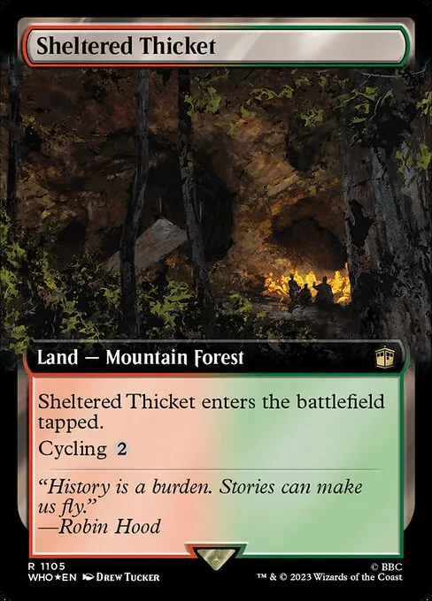 Sheltered Thicket · Doctor Who 1105/1178