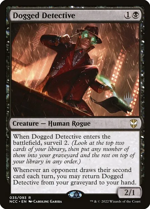 Dogged Detective · New Capenna Commander Promos 35p/75