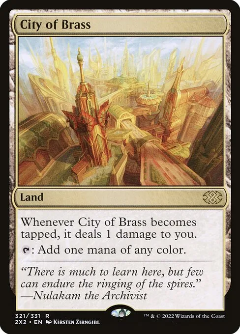 City of Brass · Double Masters 2022 321/579
