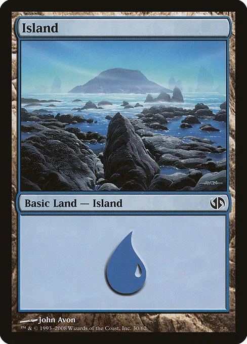 Island · Duel Decks: Jace vs. Chandra 30/64