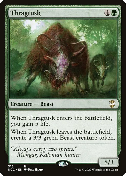Thragtusk · New Capenna Commander 316/447