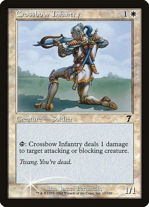Crossbow Infantry · Seventh Edition 12★/708