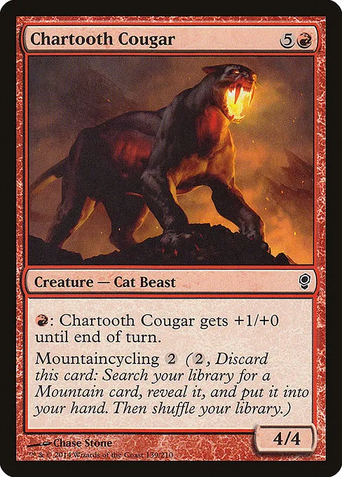Chartooth Cougar · Conspiracy 139/210