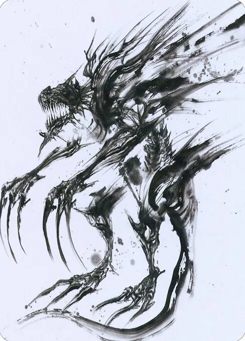 Phyrexian Obliterator // Phyrexian Obliterator · Phyrexia: All Will Be One Art Series 71/81