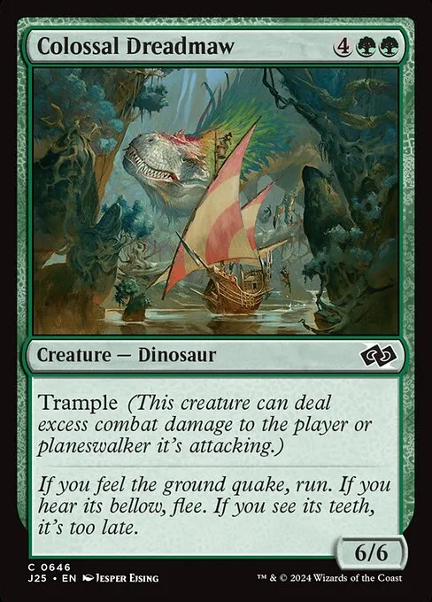 Colossal Dreadmaw · Foundations Jumpstart 646/779