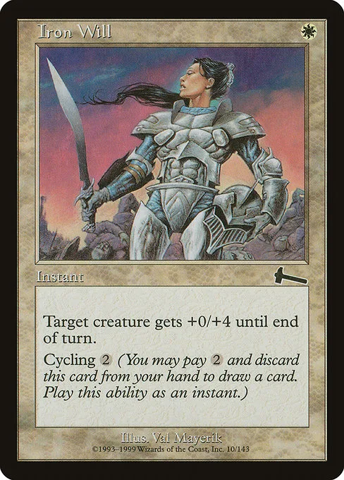 Iron Will · Urza's Legacy 10/143