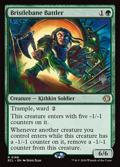 Bristlebane Battler · Lorwyn Eclipsed Promos 168p/87