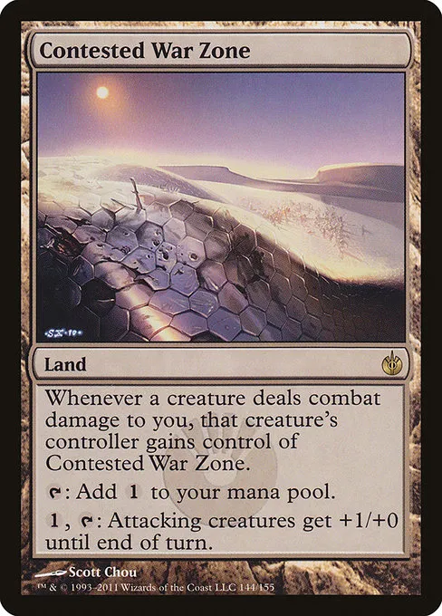 Contested War Zone · Mirrodin Besieged 144/155