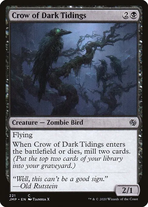 Crow of Dark Tidings · Jumpstart 221/497