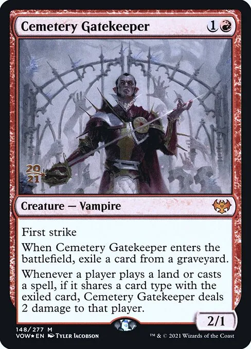 Cemetery Gatekeeper · Innistrad: Crimson Vow Promos 148s/121