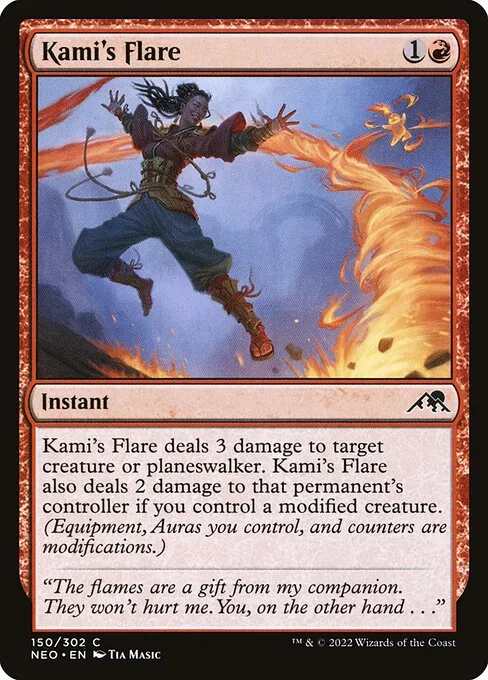 Kami's Flare · Kamigawa: Neon Dynasty 150/531