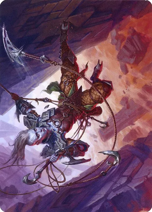 Akiri, Fearless Voyager // Akiri, Fearless Voyager · Zendikar Rising Art Series 74/81